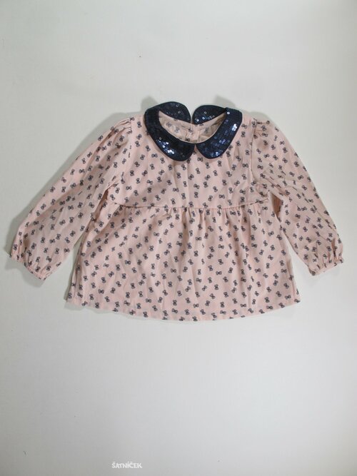 Halenka dl rukáv s motýlky secondhand