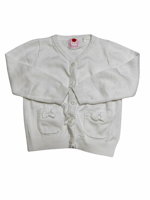 bílý svetýrek pro holčičky secondhand