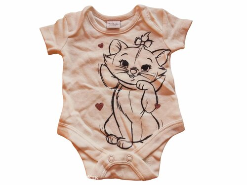 Bílé body s kočičkou pro holky secondhand Disney