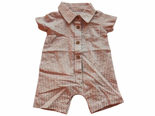 Proužkovaný overal s kapsičkou pro kluky secondhand Matalan