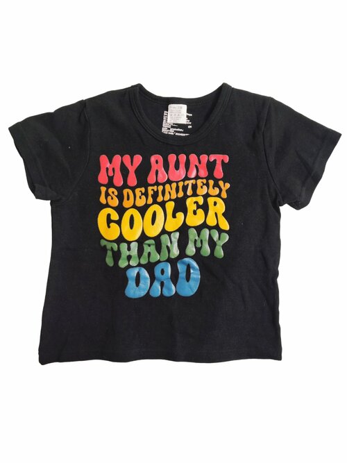 Černé triko s nápisem pro kluky secondhand