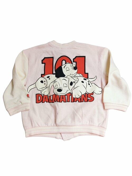 Růžová mikina 101 dalmatinů pro holky outlet Disney