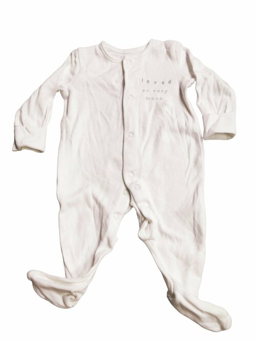 Bílé dupačky s nápisem pro holky secondhand George