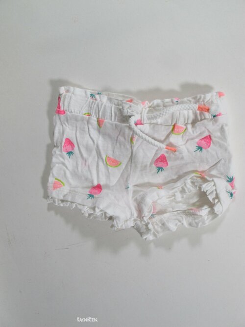Kratasy pro holky s jahůdky secondhand