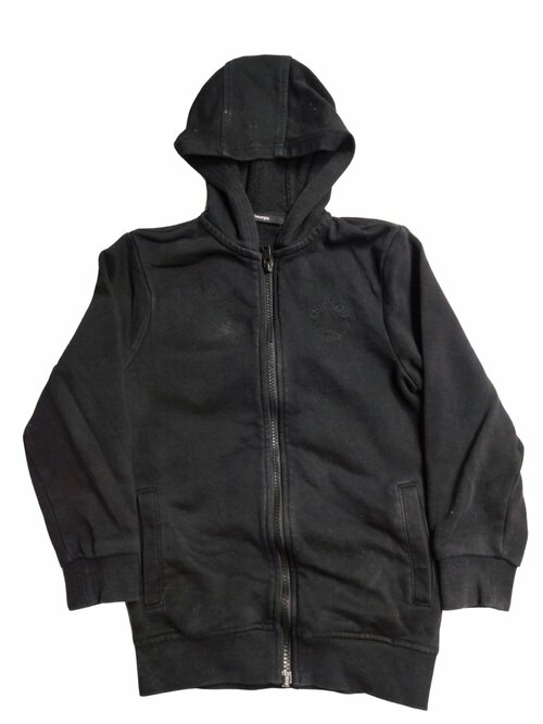 Černá mikina s kapucí pro kluky secondhand George