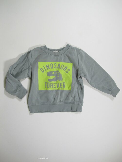 Mikina pro kluky zelená secondhand