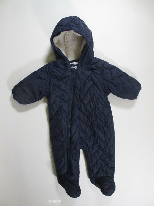 Modrá přechodová kombinéza second hand