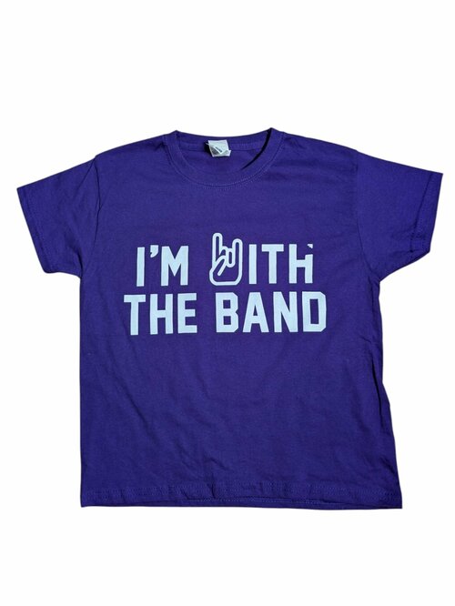 fialové tričko pro holky secondhand fruit of the loom