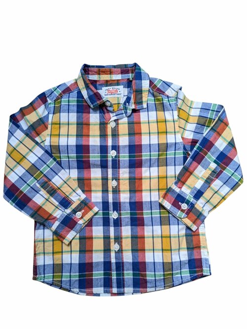 kostkovaná košile pro kluky secondhand next