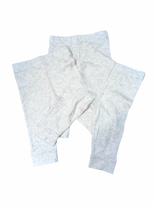 set 3 světle šedých tepláčků pro nejmenší secondhand