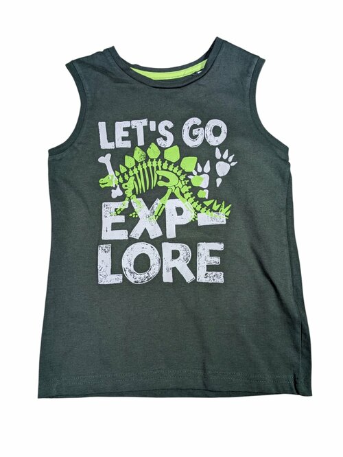 Zelené tílko s obrázkem pro kluky outlet F&F