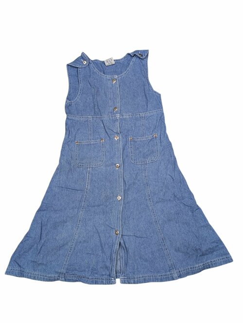 džínové šaty pro holky secondhand