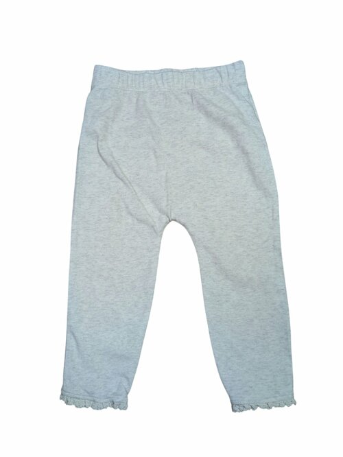 Světle šedé žíhané kalhoty pro holky secondhand George