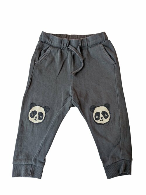 šedé tepláky pro kluky s pandou