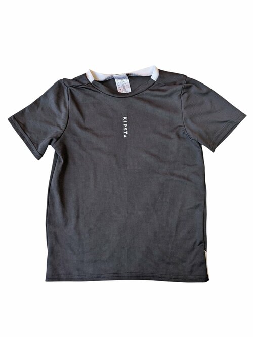 Černé sportovní triko pro kluky secondhand Decathlon