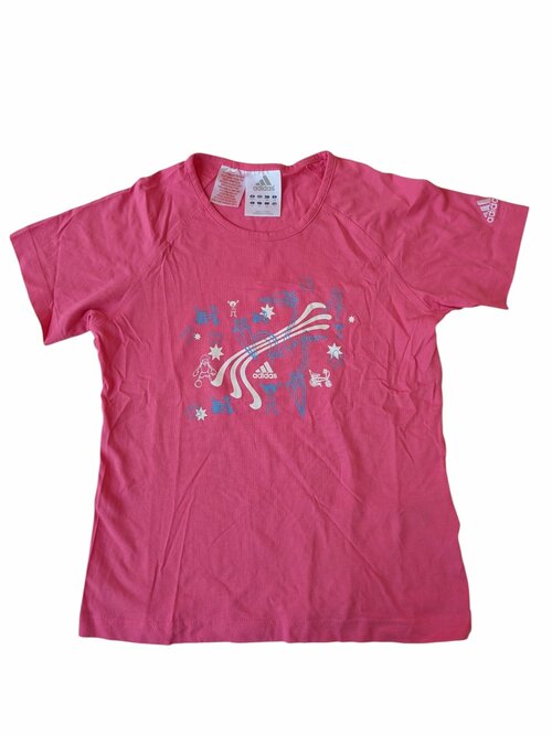 růžové triko pro holky secondhand Adidas