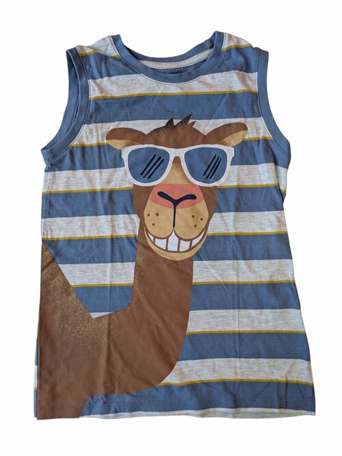 pruhované tílko s velbloudem pro kluky secondhand CA 