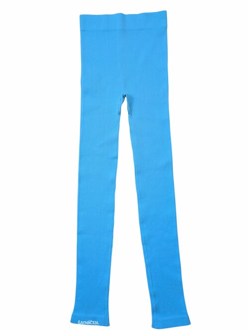 Tyrkysové legíny žebrované pro holky outlet Dunes Stores