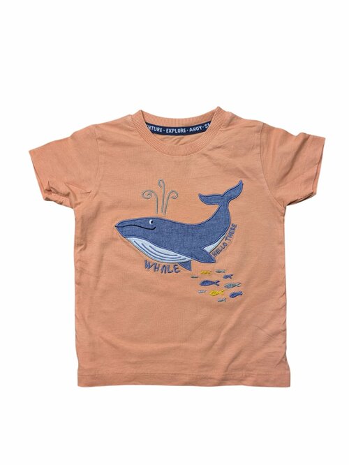 Oranžové triko s obrázkem pro kluky secondhand Matalan