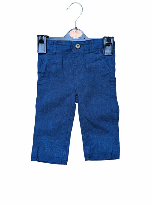 Tmavě modré společenské kalhoty pro kluky outlet M&S