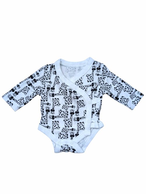 Bílé body se zvířátky pro kluky secondhand 