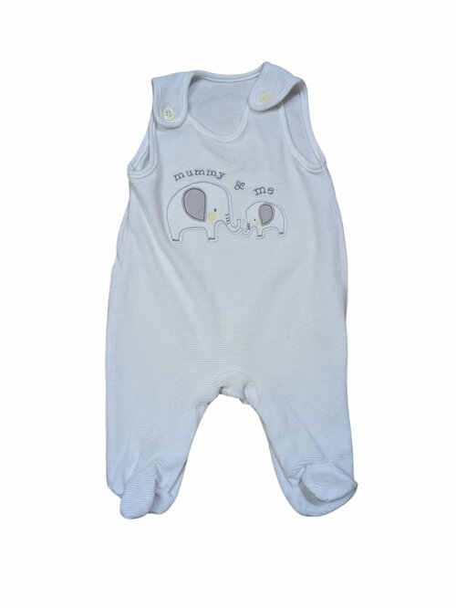 Bílé dupačky se slonem pro kluky secondhand George