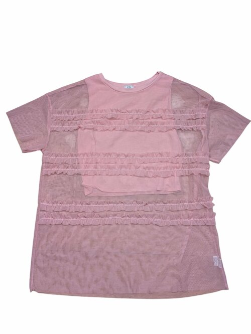 Růžové šaty průhledné pro holky secondhand River Island