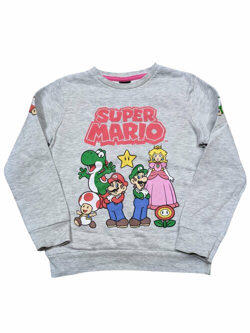 Šedá mikina Super Mario pro holky secondhand George