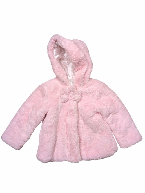 Růžová zimní bunda pro holky secondhand Little Me