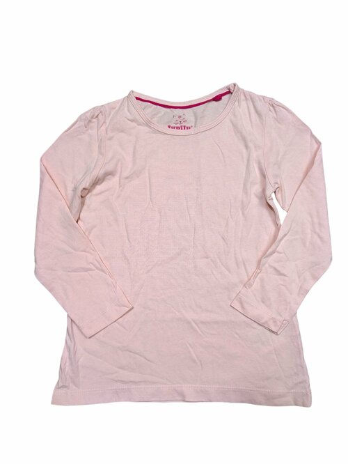 Růžové triko dlouhý rukáv pro holky secondhand lupilu
