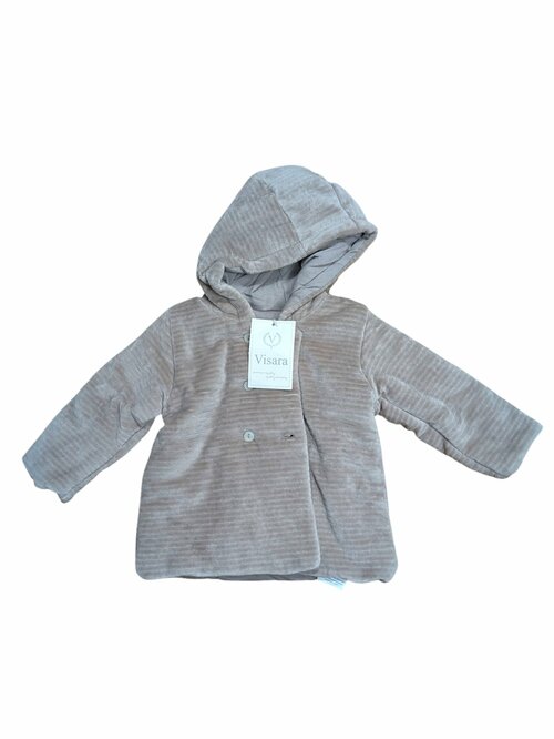 Šedá zimní bunda pro kluky outlet Visara