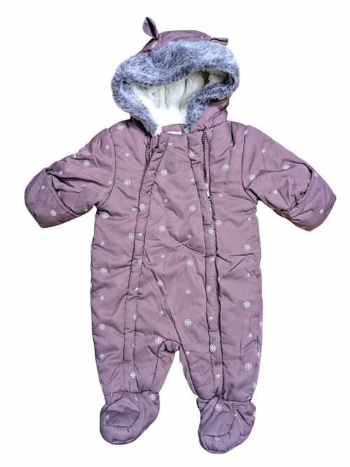 Zimní kombinéza do fialova pro holky secondhand John Roocha