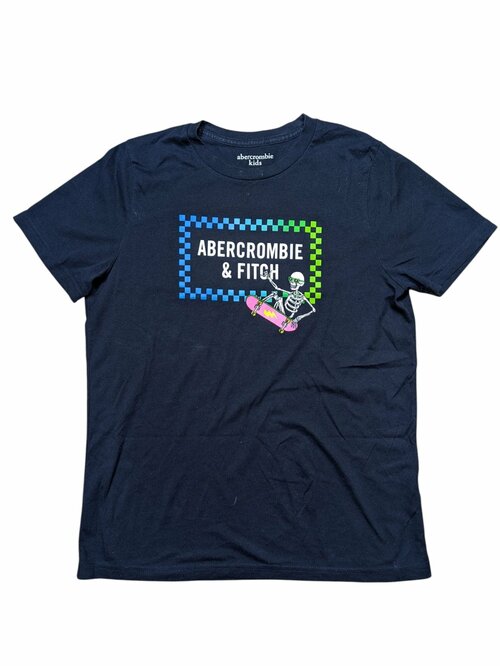 Černé triko s obrázkem pro kluky secondhand Abercrombie Kids