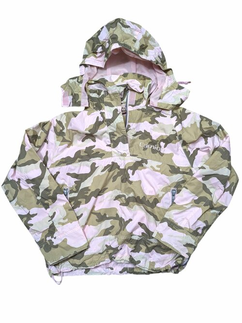 Maskáčová bunda šusťáková pro holky secondhand Camion