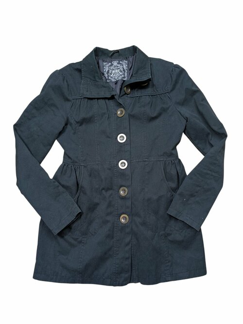 Černý kabát pro holky secondhand Madona