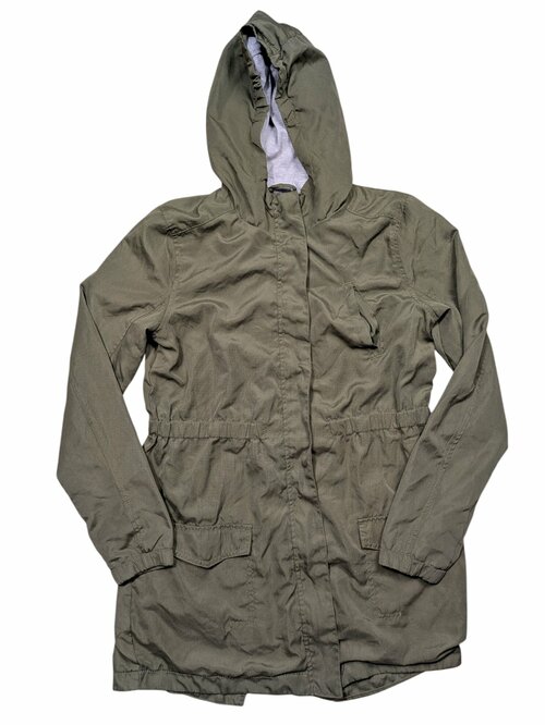 Tmavě zelená bunda pro holky secondhand PocoPiano