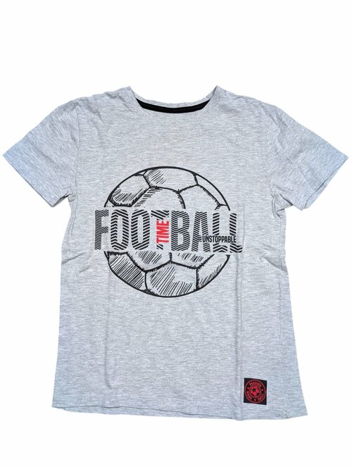 Šedé triko s obrázkem míče pro kluky secondhand Destination