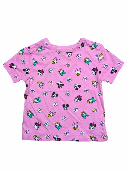 Růžové triko s obrázky pro holky secondhand Disney