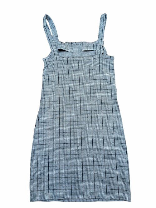 Vzorované šedé šaty pro holky secondhand New Look