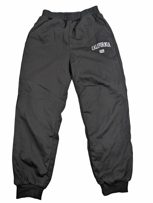 Černé zateplené tepláky pro holky secondhand