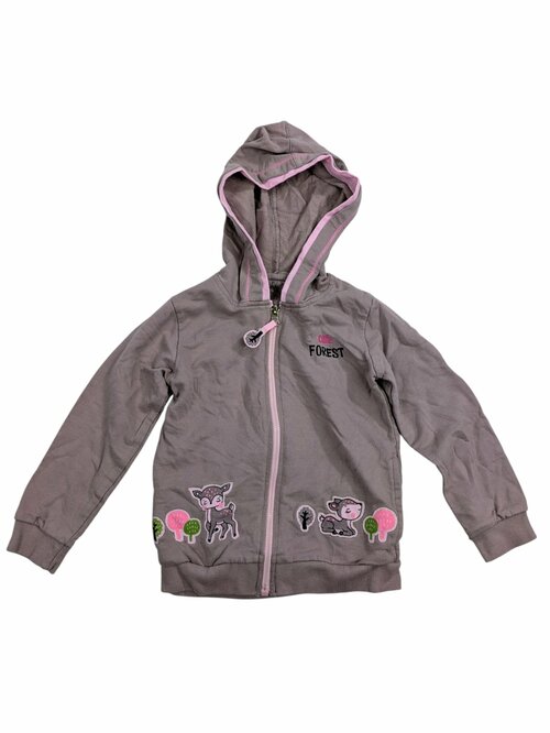 Růžová mikina pro holky s kolouškem secondhand