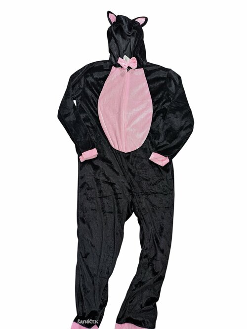 Černý overal kočky pro holky secondhand