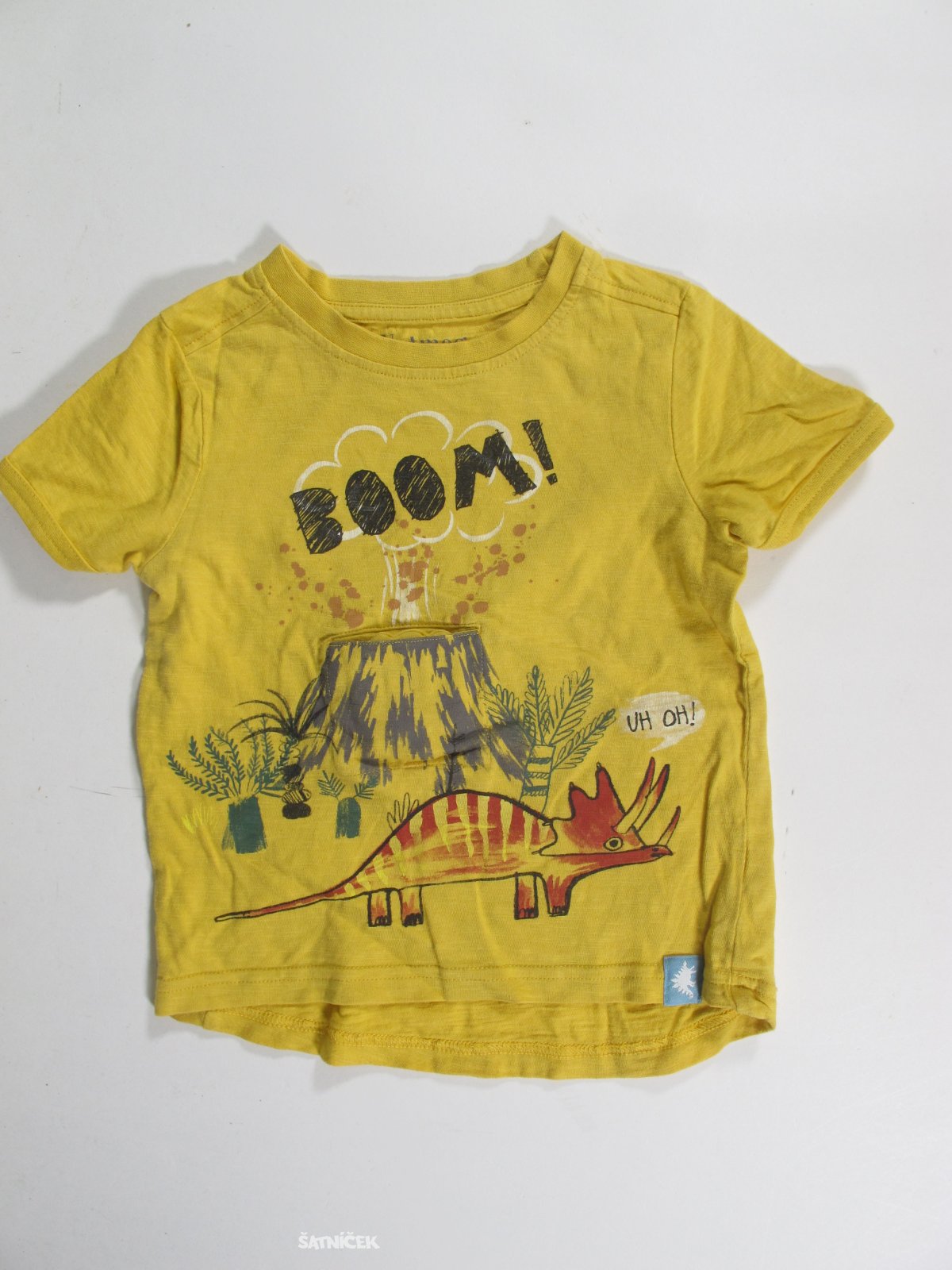 Triko pro  kluky  okrové secondhand