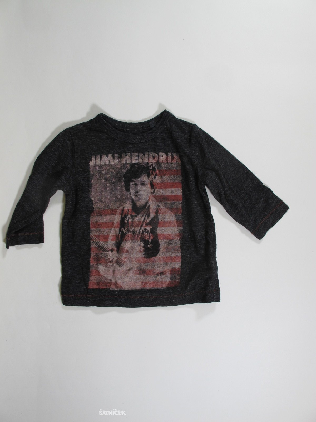 Triko dl.rukáv pro kluky šedé secondhand