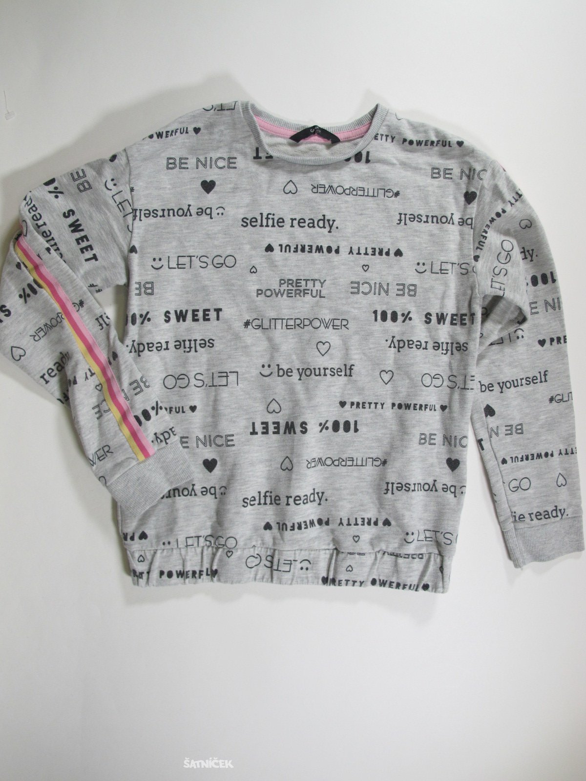 MIkina pro holky šedá  secondhand