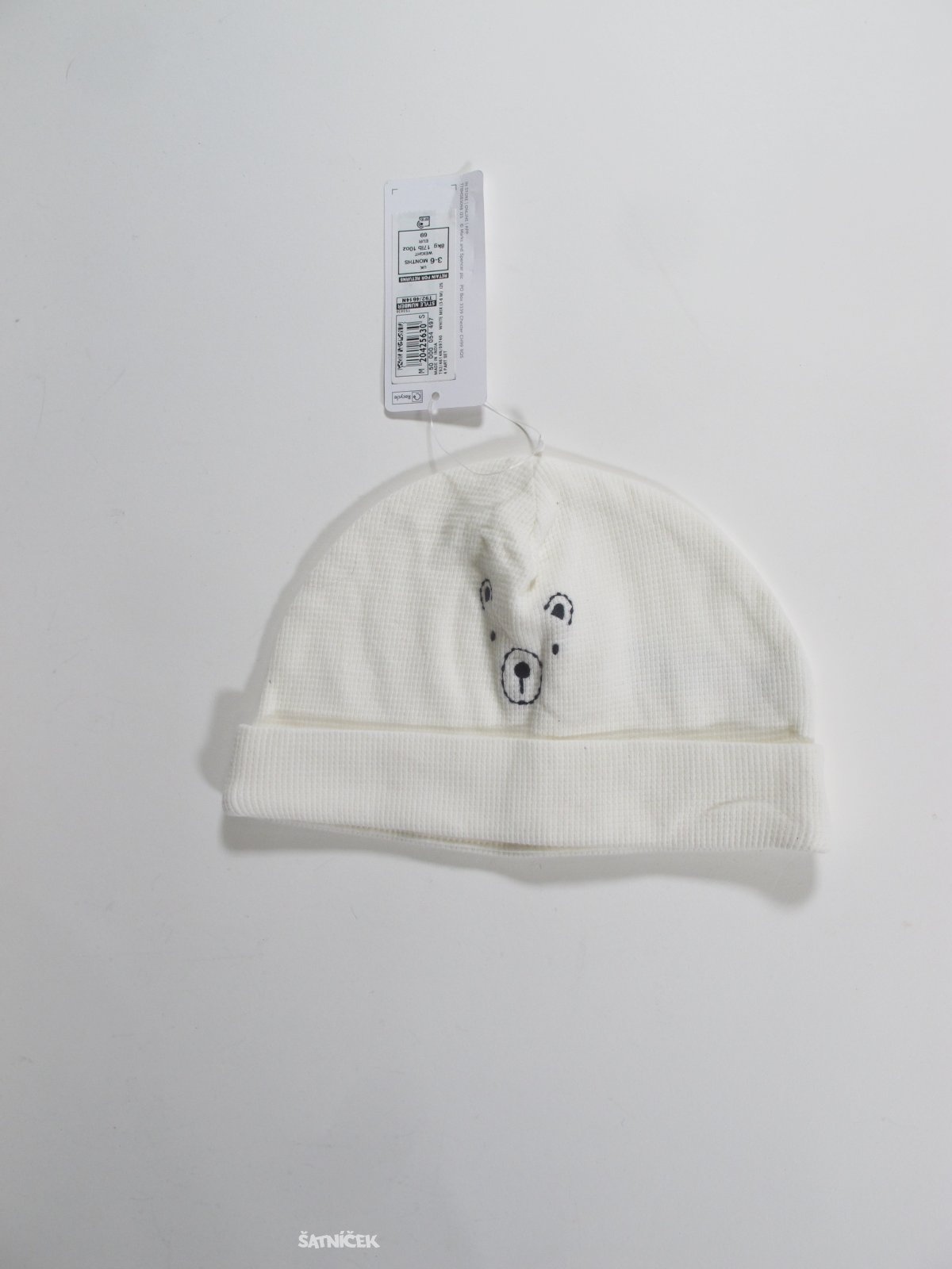 Světlá čepička pro kluky outlet 