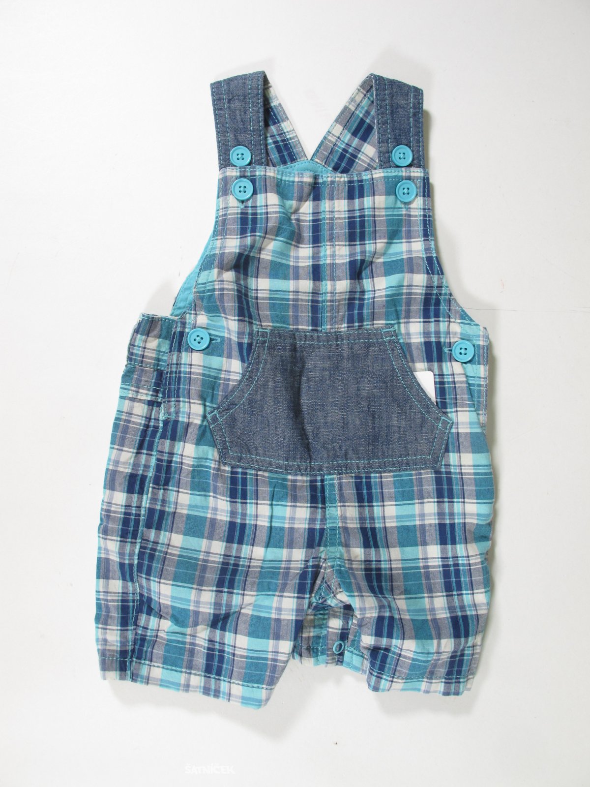 Kostkované kratasy pro kluky outlet 