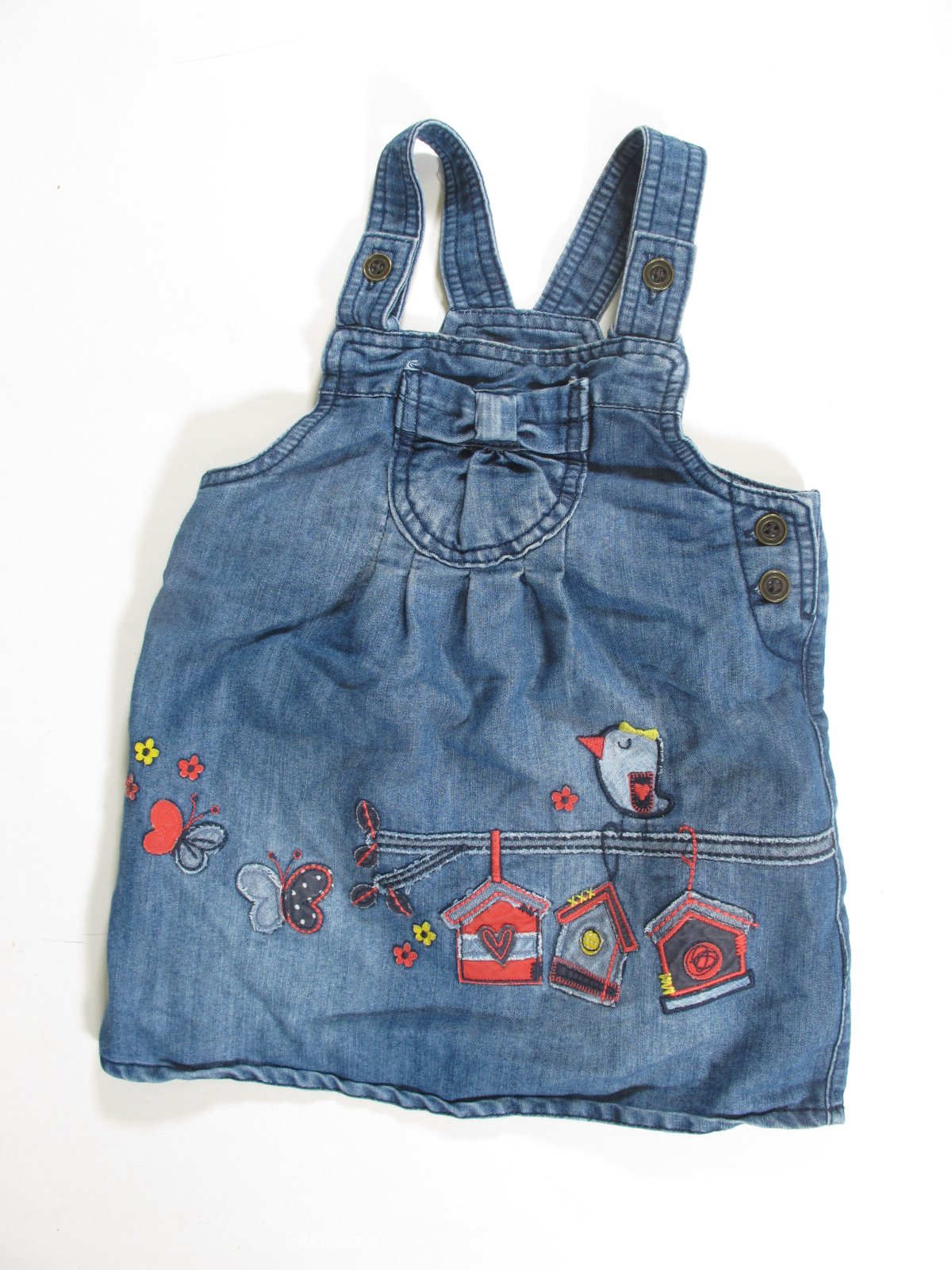 Šaty pro holky modré džínové  secondhand