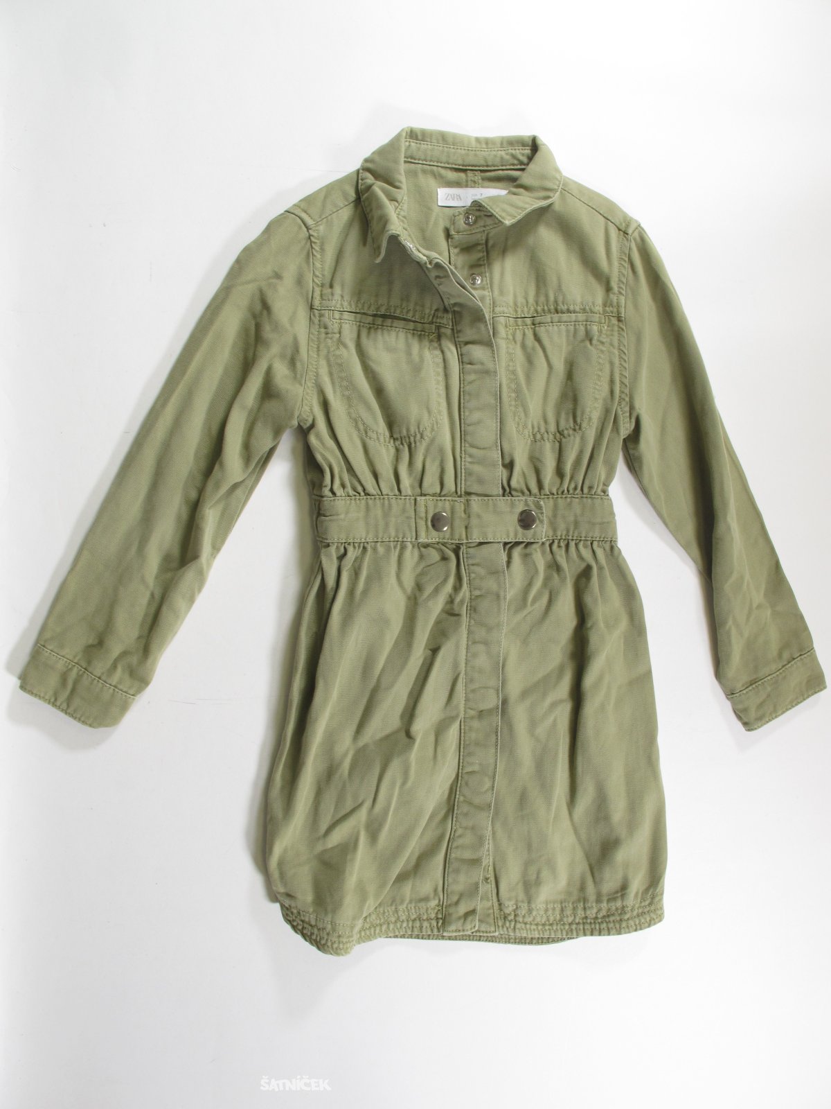 Zelené šaty  pro holky  secondhand