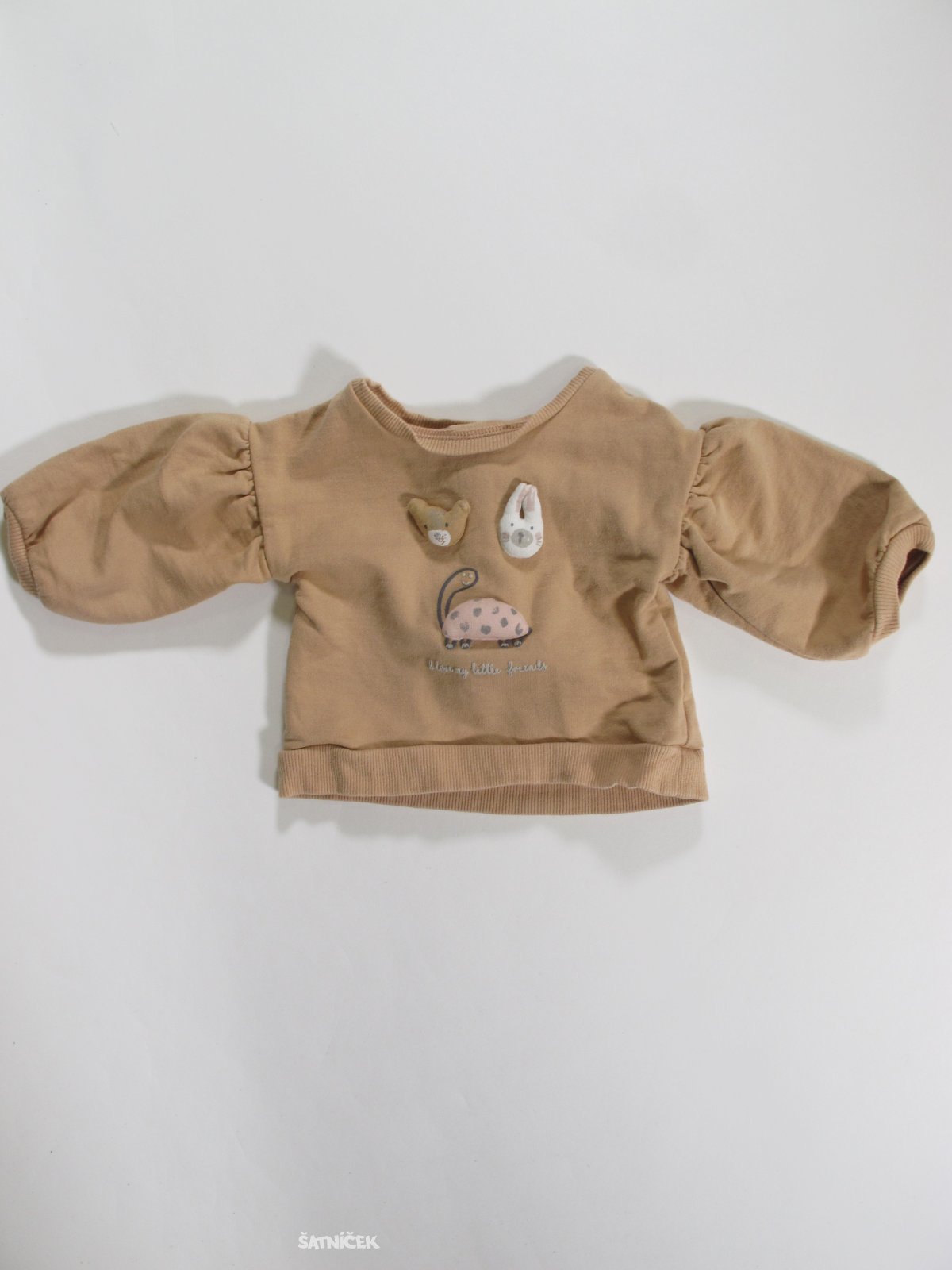 Mikina pro holky hnědá secondhand